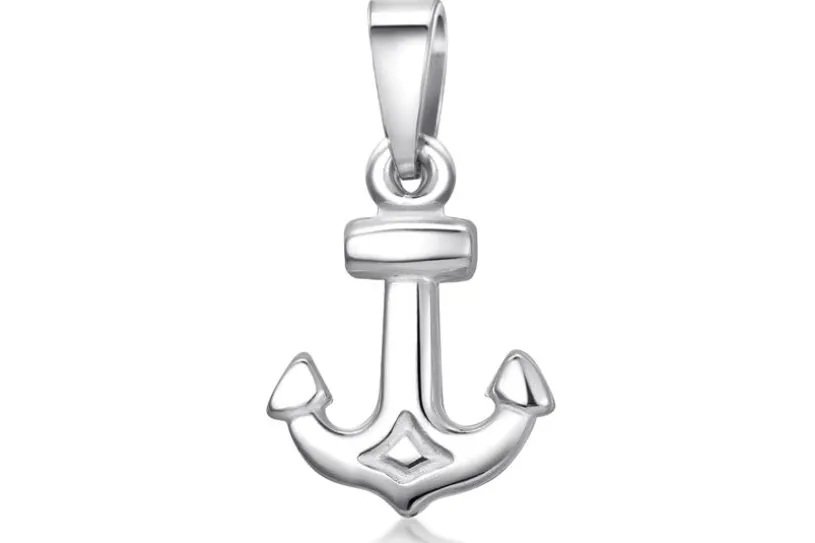 Anhänger Anker, groß - 925 Silber