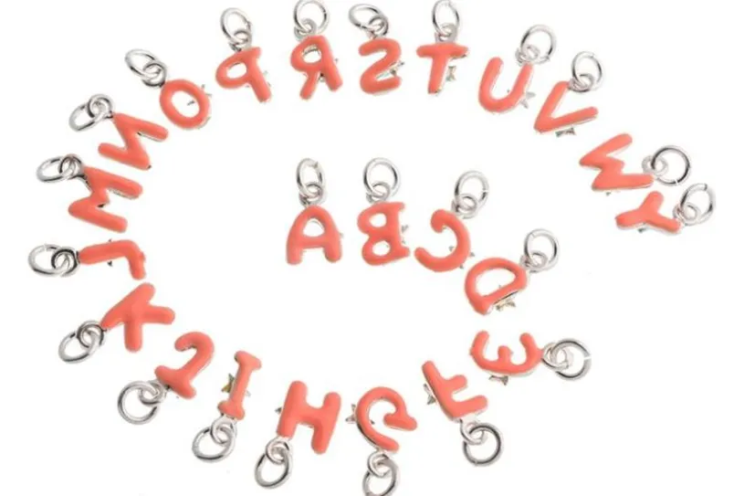 Anhänger Buchstabe Jungen - 925 Silber