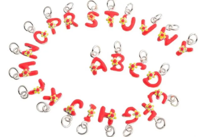 Anhänger Buchstabe Mädchen - 925 Silber