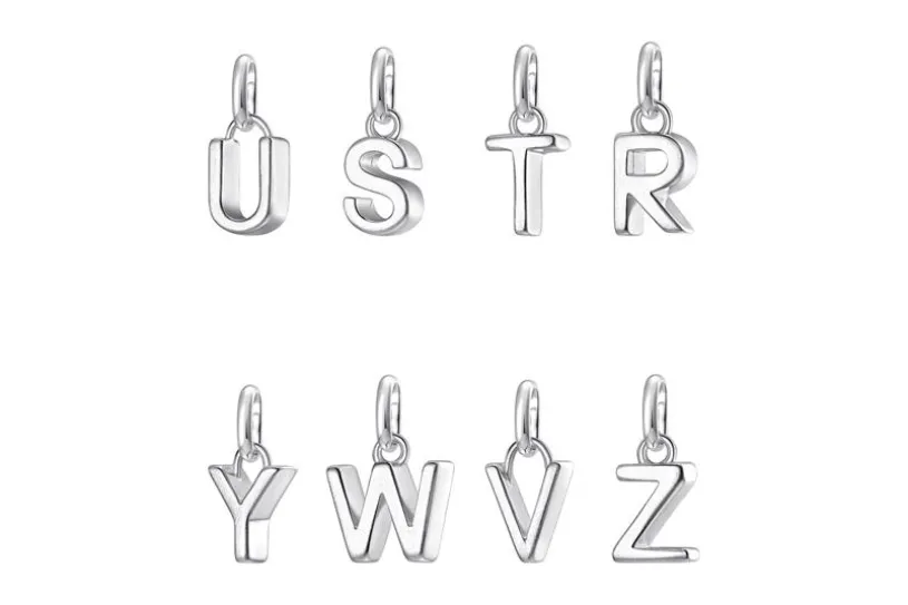 Anhänger Buchstabe SJR - 925 Silber