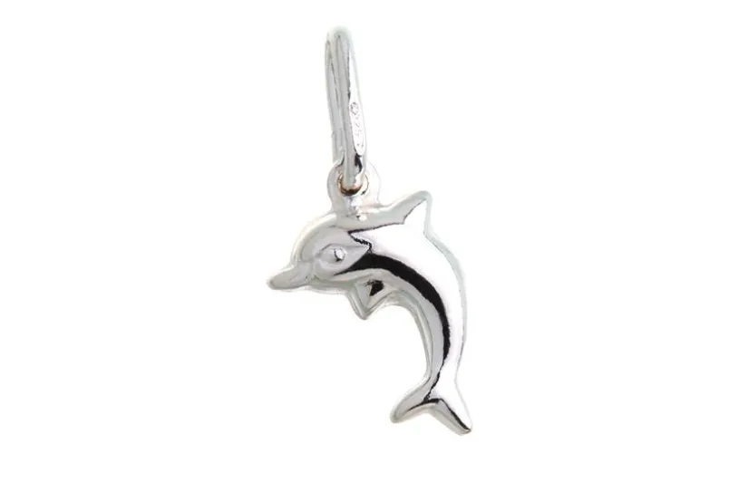 Anhänger Delfin - 925 Silber