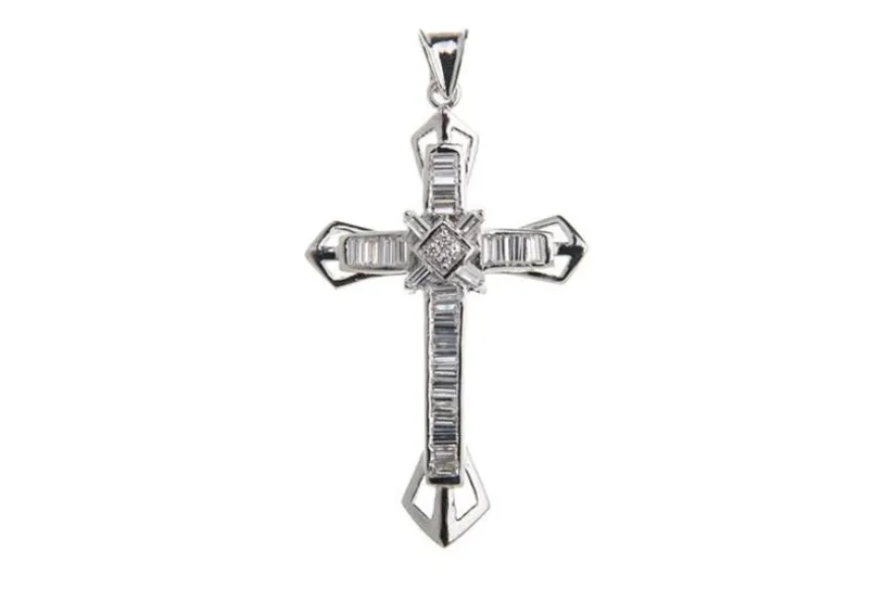 Anhänger Kreuz - 925 Silber Meiy01