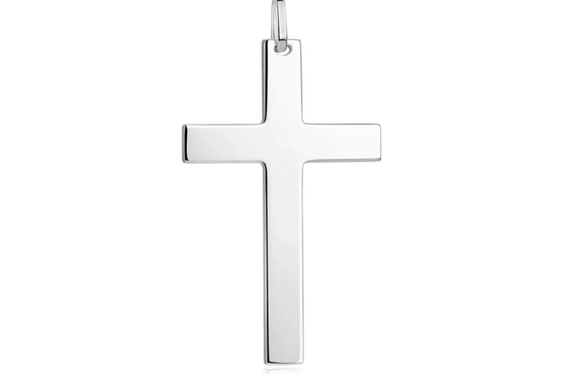 Anhänger Kreuz, groß 163MG06 - 925 Silber