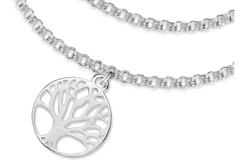 Anhänger Lebensbaum, klein - 925 Silber 14,5mm