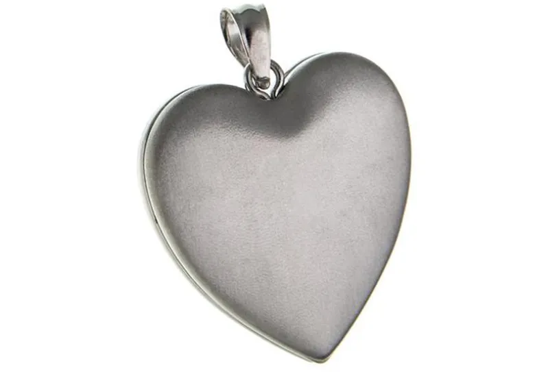 Anhänger Medaillon Herzen - 925 Silber