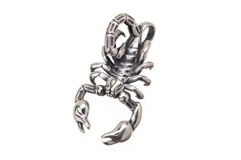 Anhänger Skorpion klein - 925 Silber