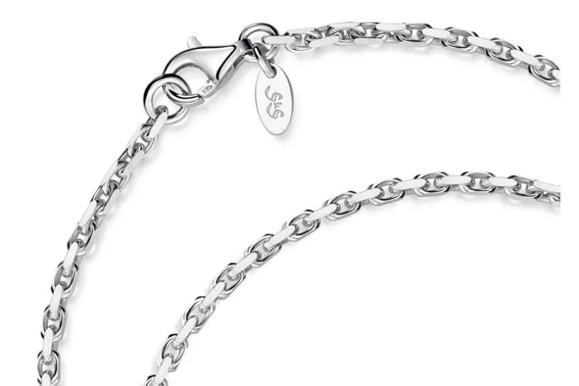 Ankerkette Armband 2mm - 925 Silber