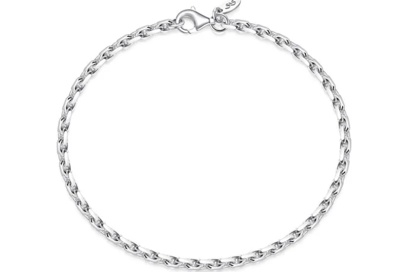 Ankerkette Armband 2,6mm - 925 Silber