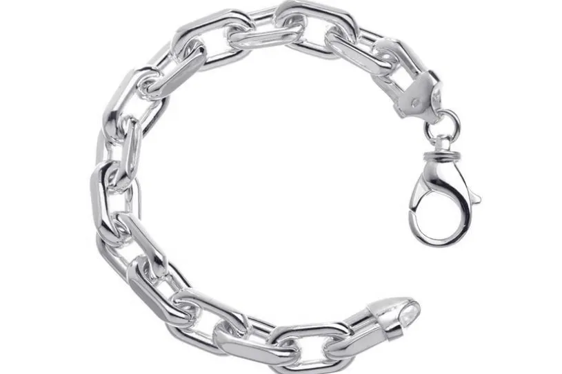 Ankerkette Armband 12mm - 925 Silber