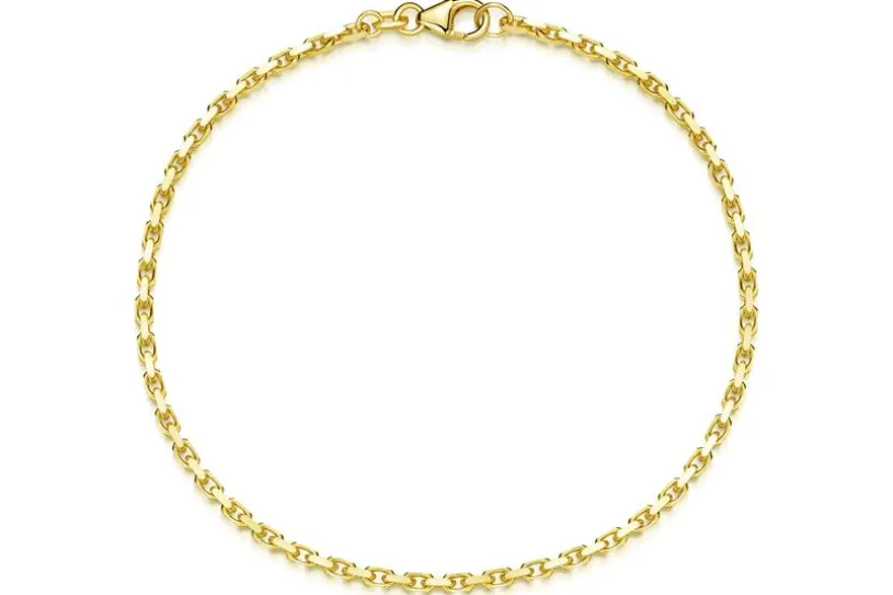 Ankerkette Armband 1,9mm - echt 333 Gold