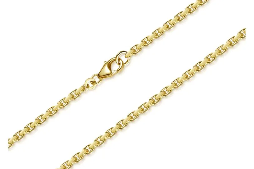 Ankerkette 2,5mm - echt 333 Gold
