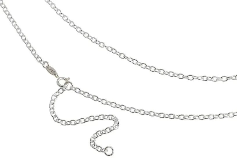 Bauchkette Erbskette 2,8mm - 925 Silber