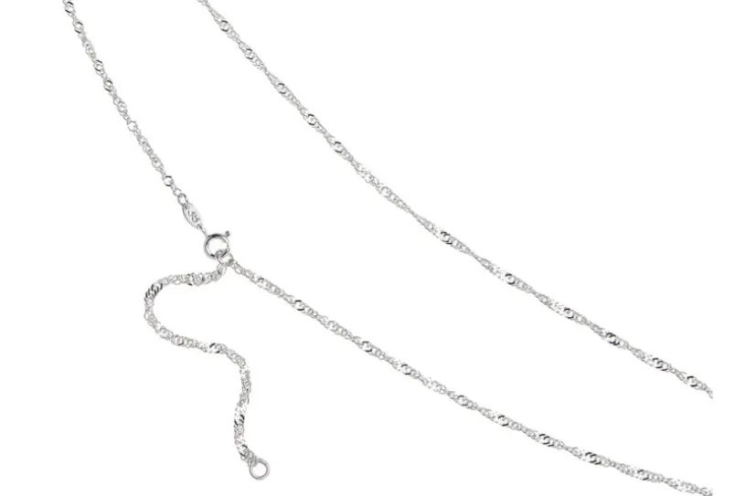 Bauchkette Singapur 2,3mm - 925 Silber
