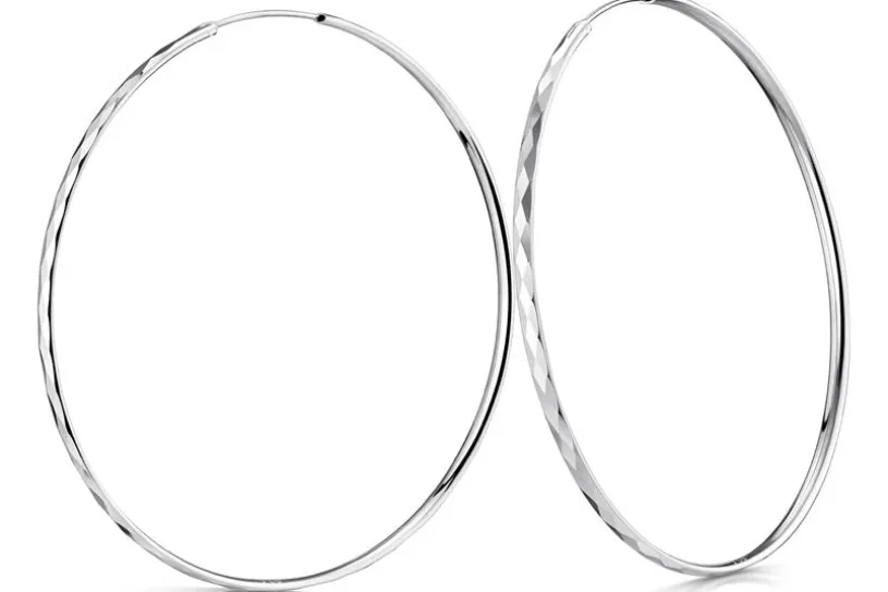 Creolen, Durchmesser wählbar von 40-80mm, 925 Silber = 80mm