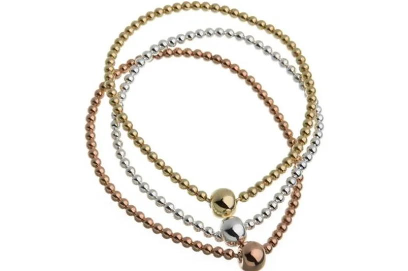 Elastic Elements Armbänder Set 3teilig - 925 Silber