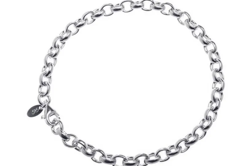 Erbskette Armband 5,5mm - 925 Silber