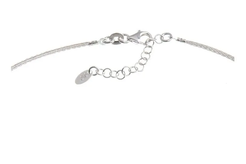 Fashion-Omegahalsreifen 1,5mm - 925 Silber Länge: 40cm - 028ART8