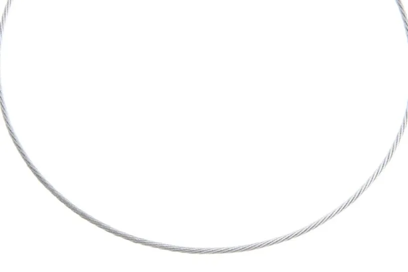Fashion-Omegahalsreifen 1,9mm - 925 Silber Länge: 40cm - 028NK0217x7
