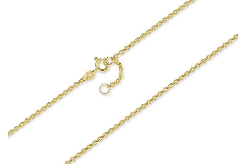 Fußkette Erbse 1,8mm - 585 Gold