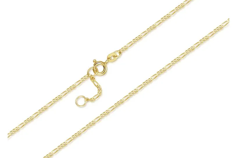 Fußkette Figaro 1,5mm - 585 Gold