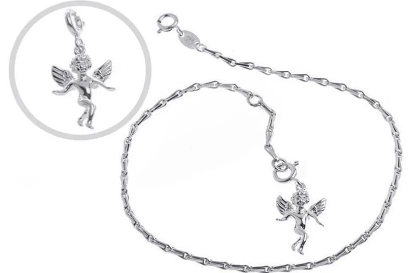 Fußkette Haferkorn 2mm - 925 Silber