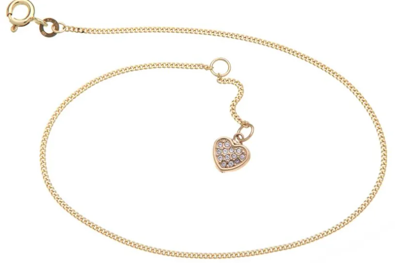 Fußkette Panzer 1,2mm - 333 Gold
