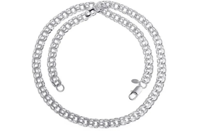 Garibaldikette 8,5mm - 925 Silber