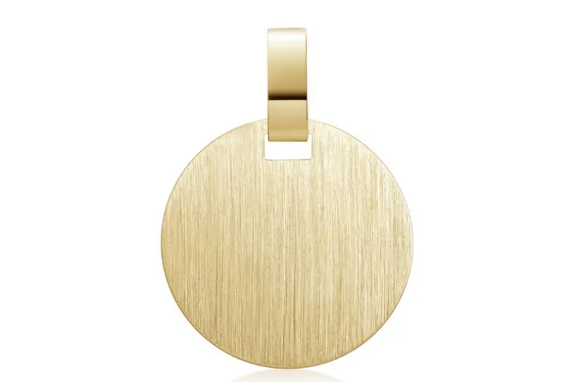 Gravuranhänger, rund 237100.300 - 333 Gold