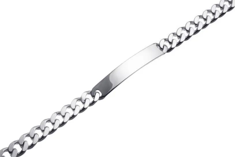 Gravurarmband 8mm - 925 Silber