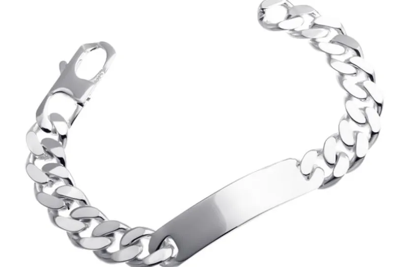 Gravurarmband 12,5mm - 925 Silber