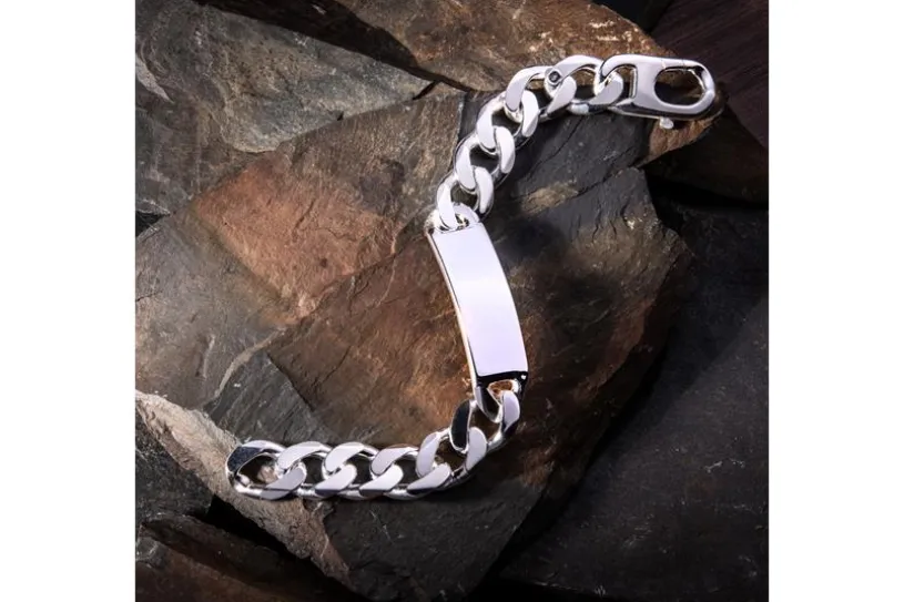 Gravurarmband 15mm - 925 Silber