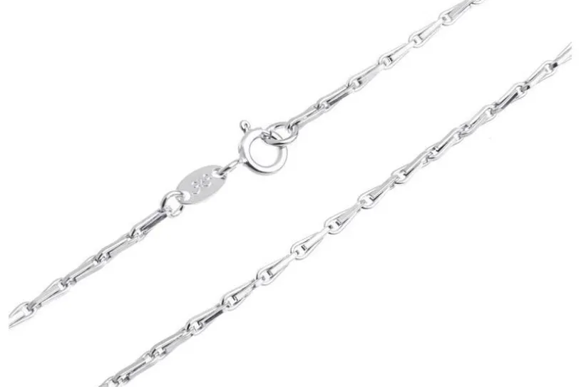 Haferkornkette Armband 2mm - 925 Silber