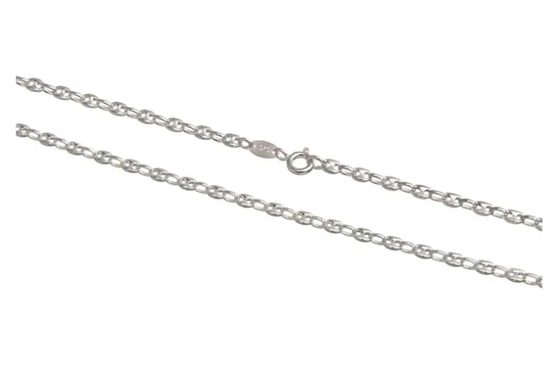 Kaffeebohnenkette 3,3mm - 925 Silber
