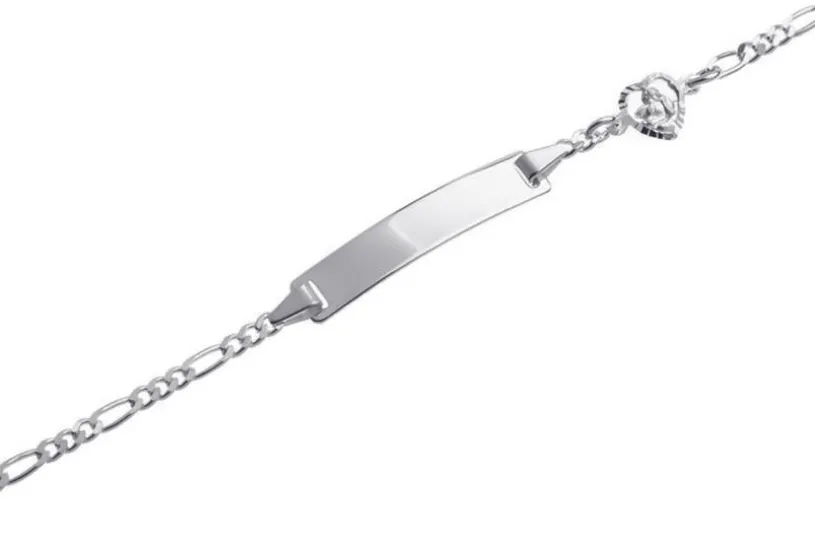 Kinder-Gravurarmband Engel II - 925 Silber
