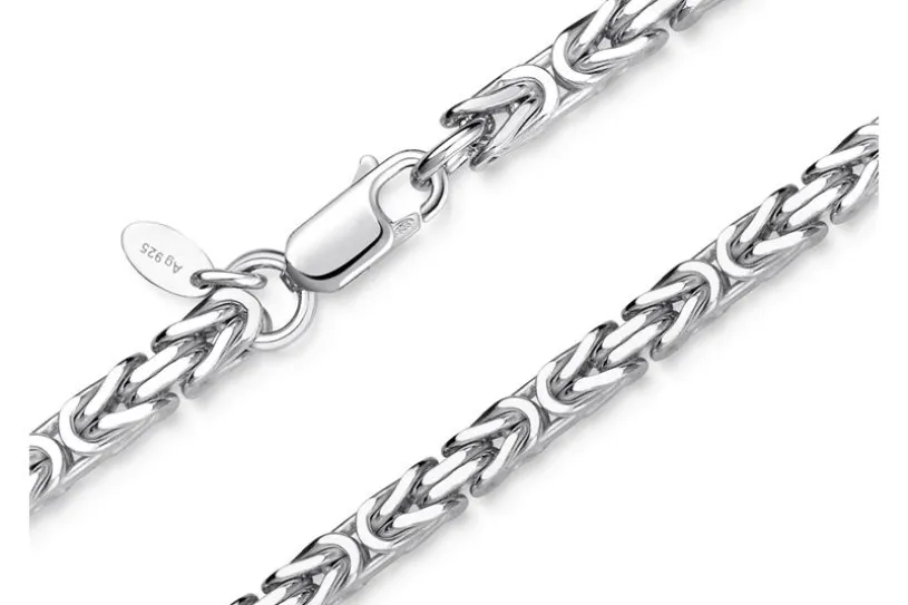 Königskette 3,5mm - 925 Silber