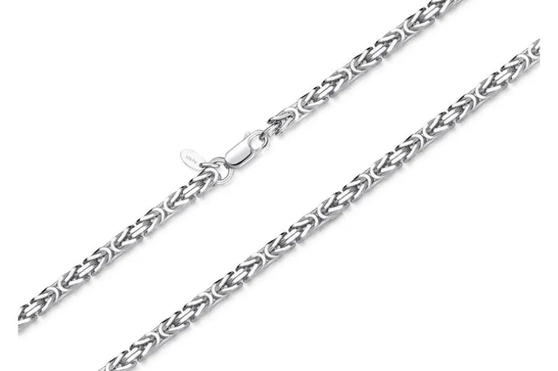 Königskette 3,5mm - 925 Silber