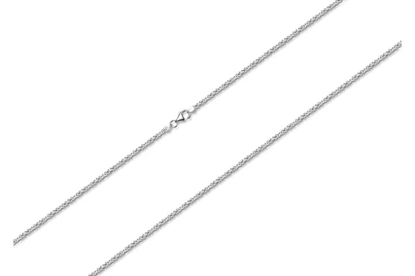 Königskette 2,2mm - 925 Silber, Länge wählbar