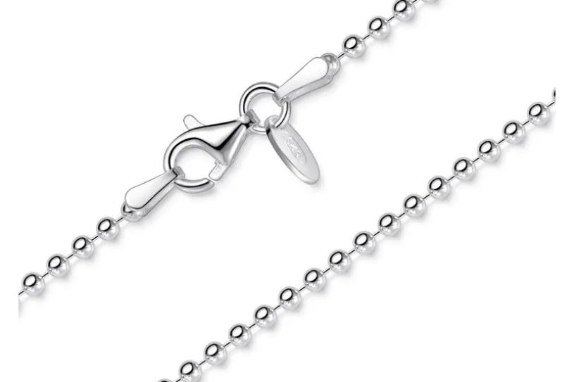 Kugelkette 2mm - 925 Silber