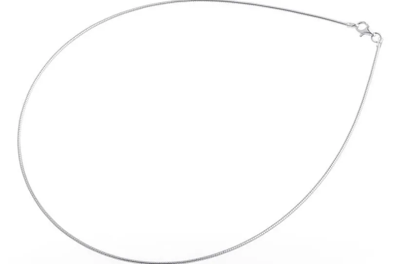 Omegahalsreifen 1,2mm - 925 Silber