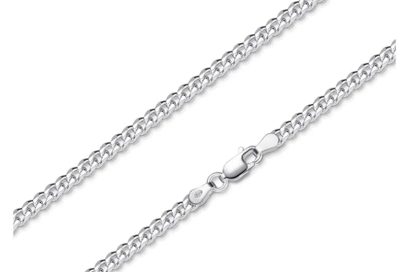 Panzerkette Armband 3,5mm - 925 Silber