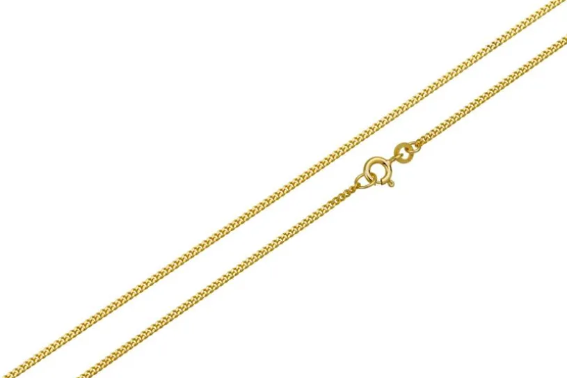 Panzerkette 1,6mm - echt 333 Gold