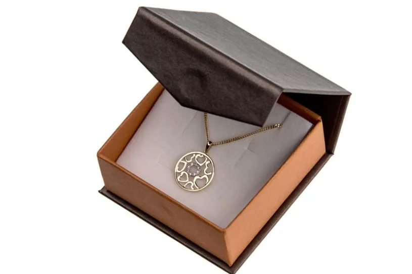 Panzerkette 1,2mm mit Anhänger "LOVE" in 333 und 375 Gold
