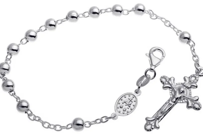 Rosenkranz Armband Alejandro - 925 Silber