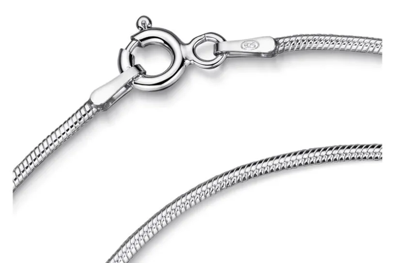 Schlangenkette Armband 1,2mm - 925 Silber