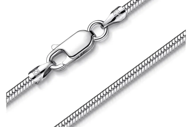 Schlangenkette Armband 2mm - 925 Silber