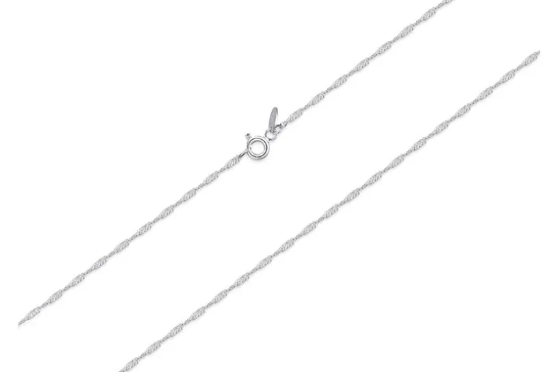 Singapurkette 1,8mm - 925 Silber