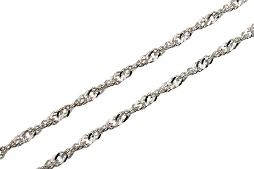 Singapurkette 2,3mm - 925 Silber