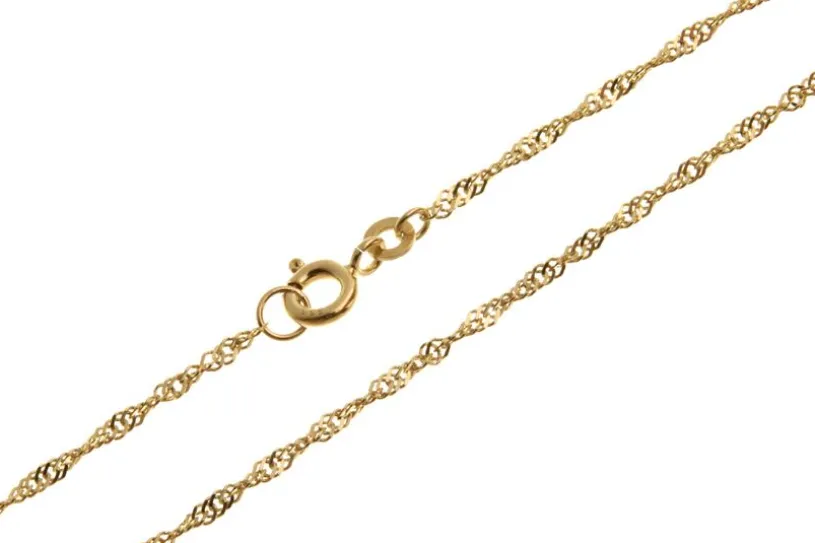 Singapurkette 1,8mm - echt 333 Gold
